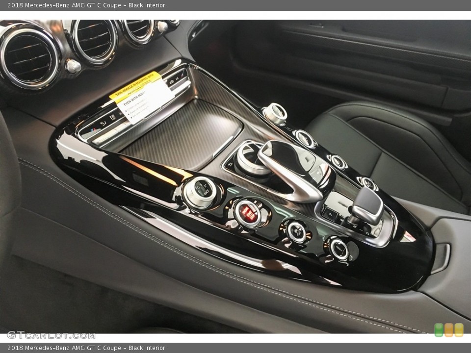 Black Interior Controls for the 2018 Mercedes-Benz AMG GT C Coupe #128889340