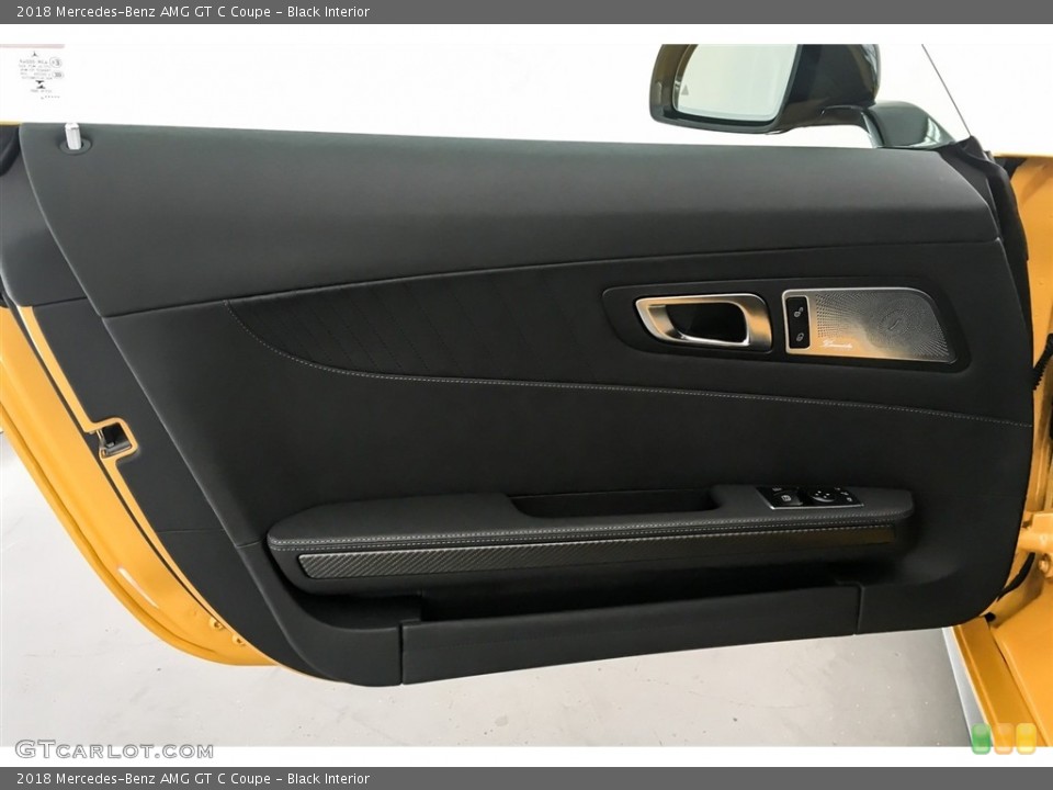 Black Interior Door Panel for the 2018 Mercedes-Benz AMG GT C Coupe #128889376
