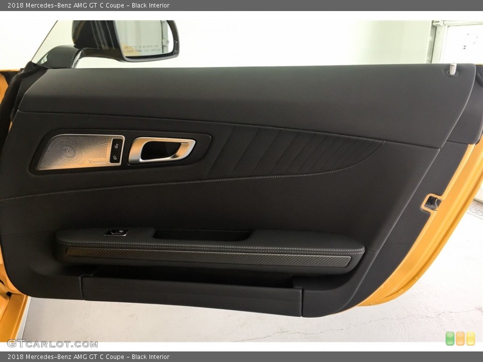 Black Interior Door Panel for the 2018 Mercedes-Benz AMG GT C Coupe #128889477