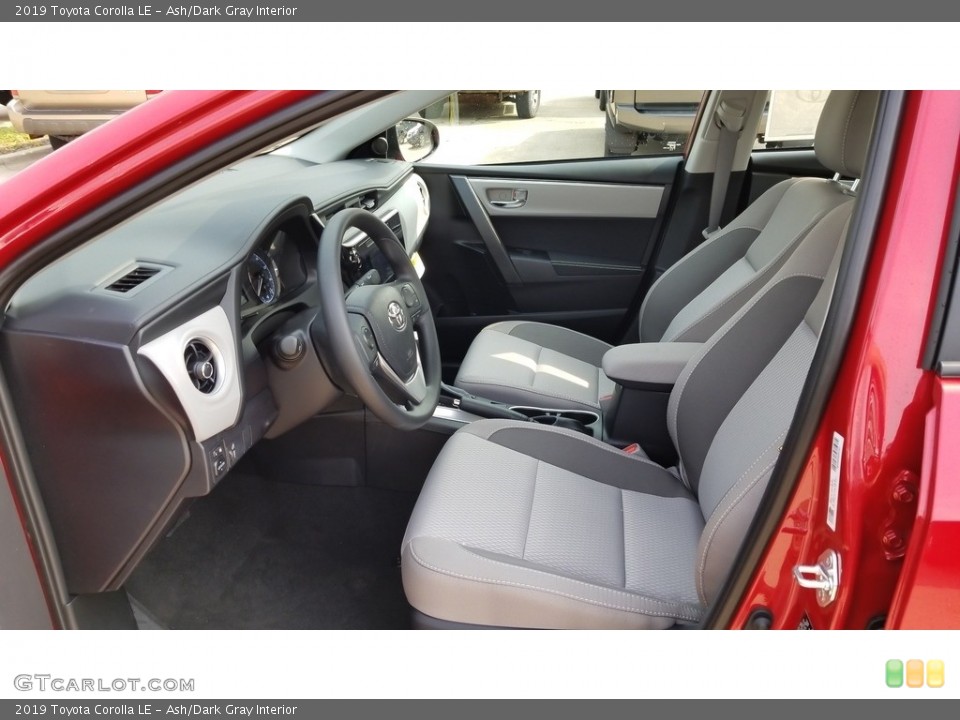 Ash/Dark Gray Interior Photo for the 2019 Toyota Corolla LE #128890513