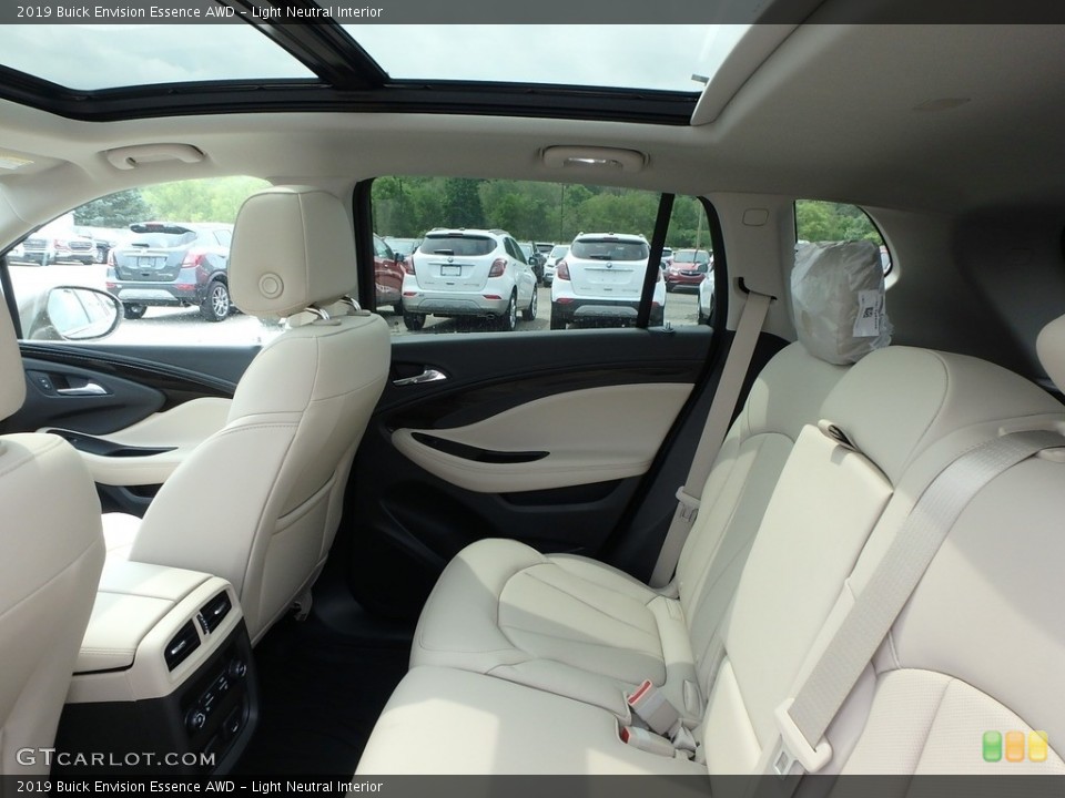 Light Neutral Interior Rear Seat for the 2019 Buick Envision Essence AWD #128894095