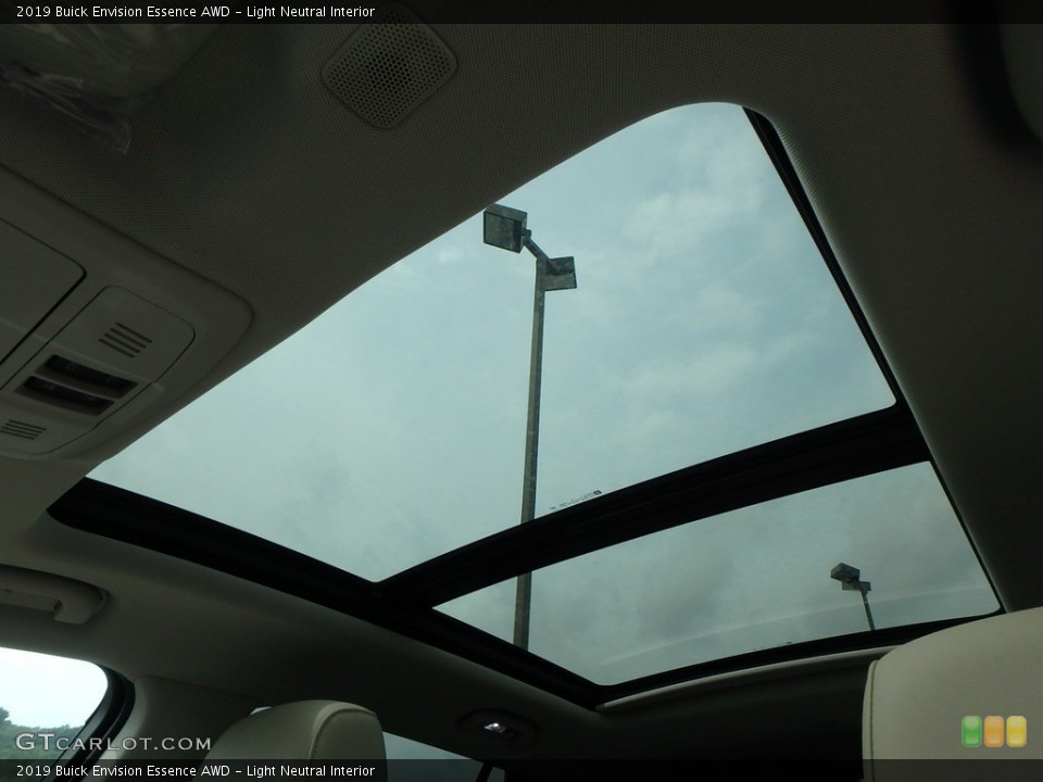 Light Neutral Interior Sunroof for the 2019 Buick Envision Essence AWD #128894305