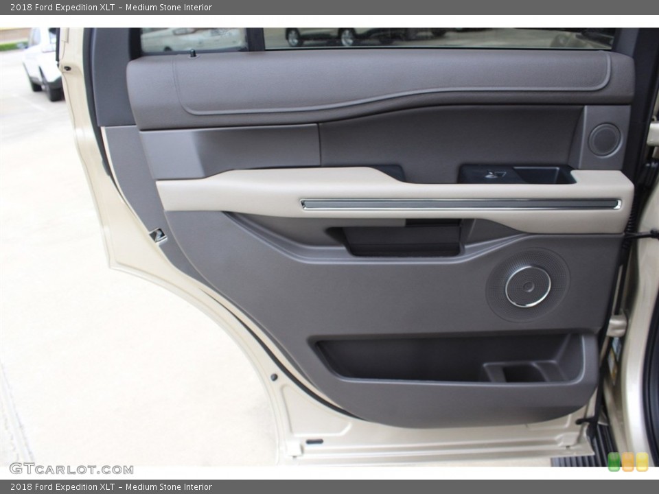 Medium Stone Interior Door Panel for the 2018 Ford Expedition XLT #128897419