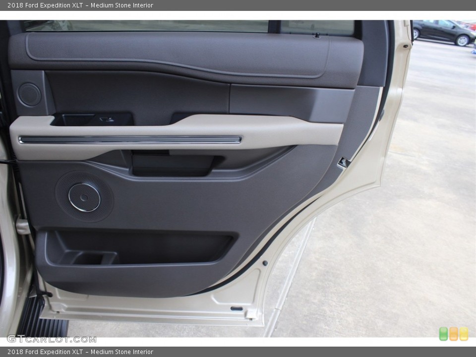 Medium Stone Interior Door Panel for the 2018 Ford Expedition XLT #128897605