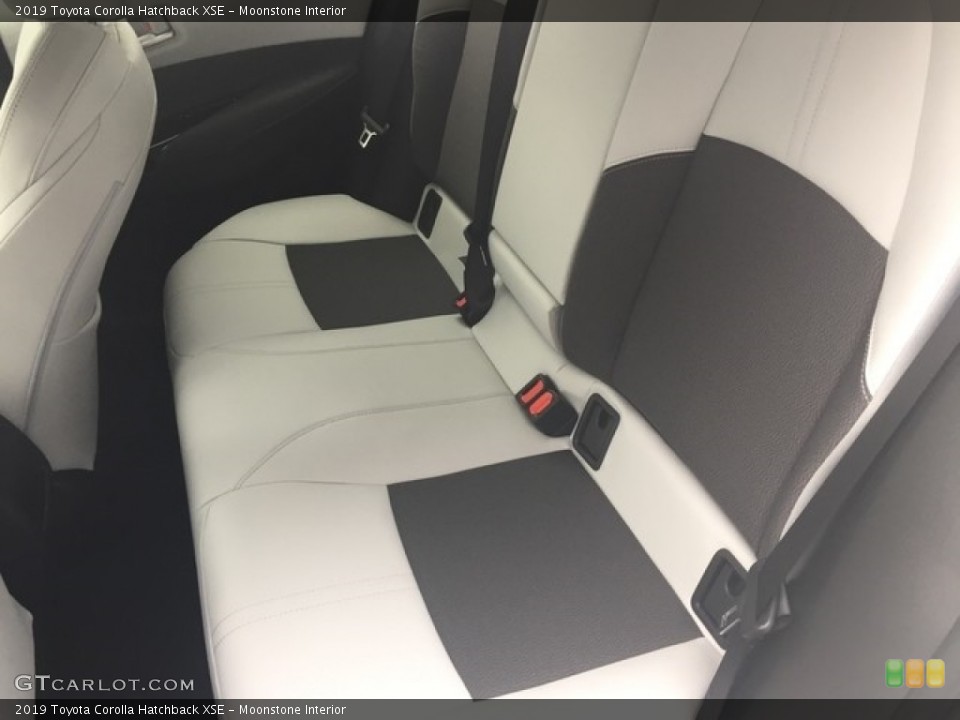 Moonstone Interior Rear Seat for the 2019 Toyota Corolla Hatchback XSE #128905637