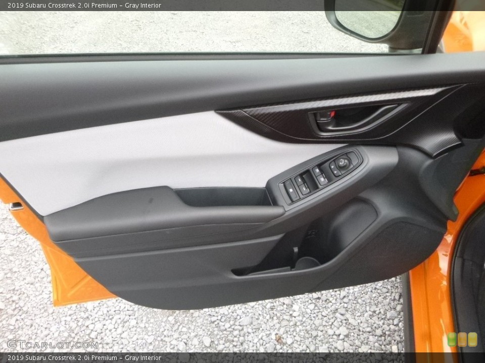 Gray Interior Door Panel for the 2019 Subaru Crosstrek 2.0i Premium #128907001