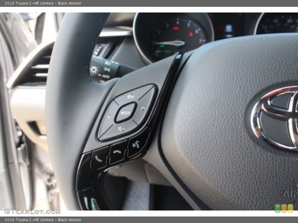 Black Interior Steering Wheel for the 2019 Toyota C-HR Limited #128909491