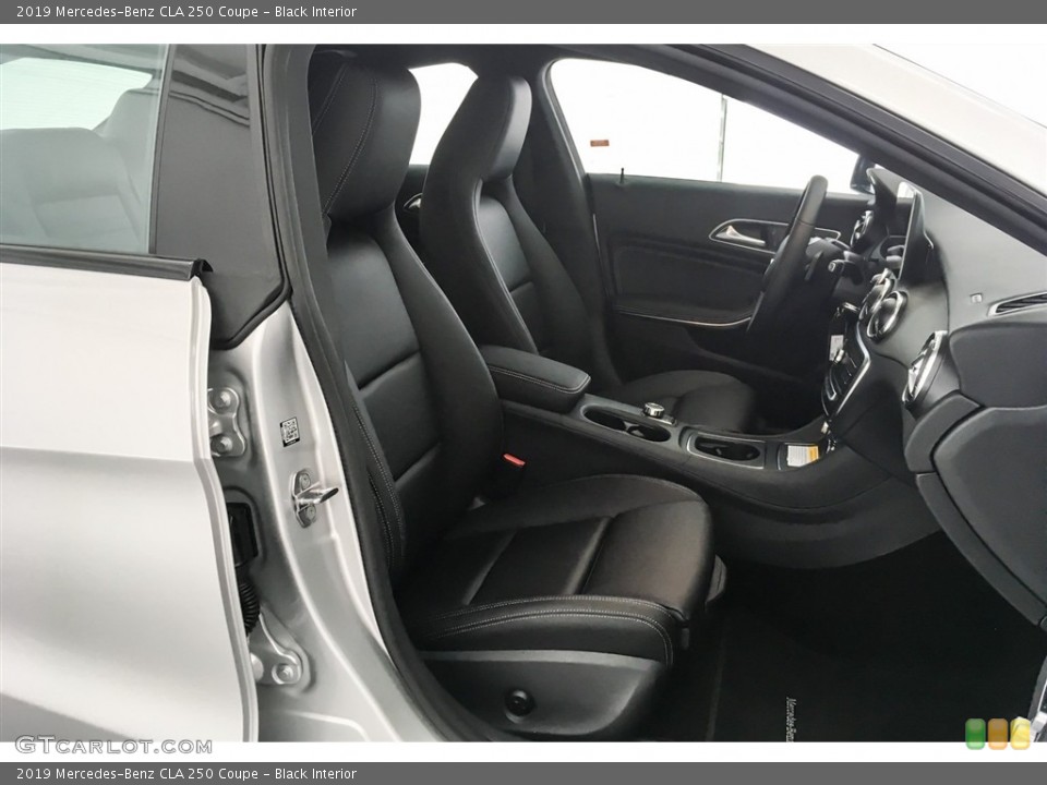 Black Interior Front Seat for the 2019 Mercedes-Benz CLA 250 Coupe #128910637