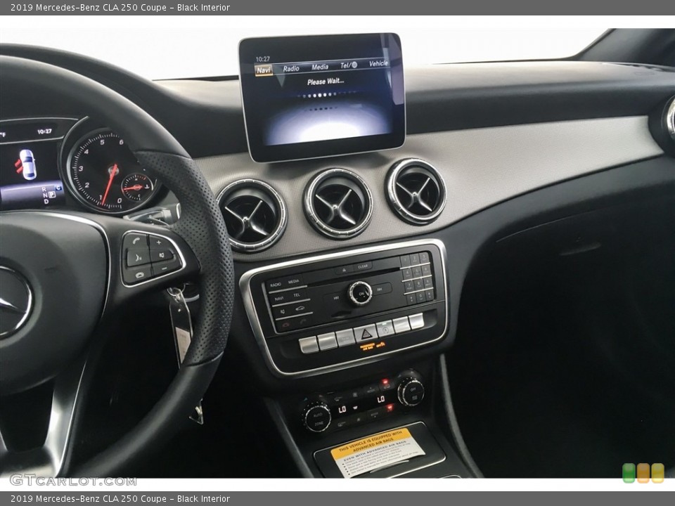Black Interior Dashboard for the 2019 Mercedes-Benz CLA 250 Coupe #128910649