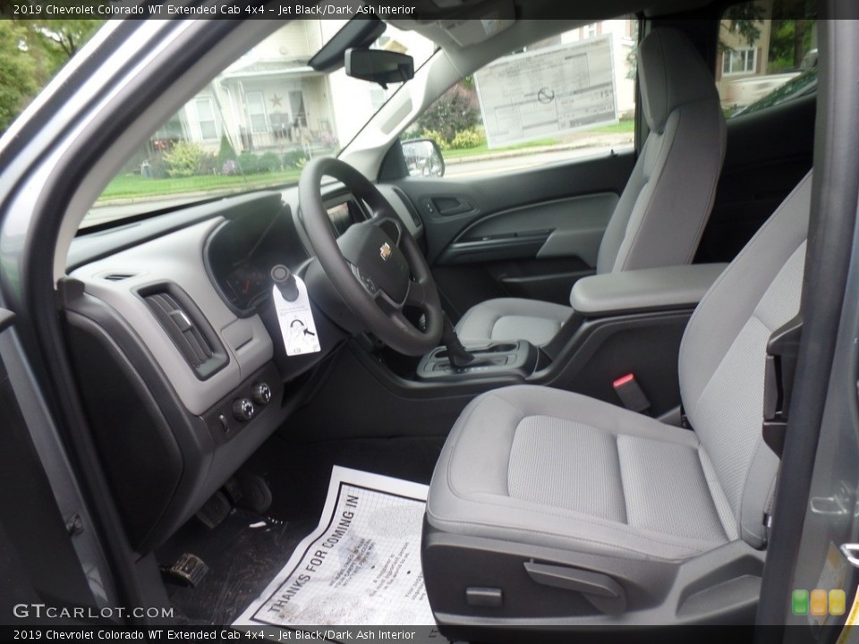 Jet Black/Dark Ash Interior Photo for the 2019 Chevrolet Colorado WT Extended Cab 4x4 #128917219