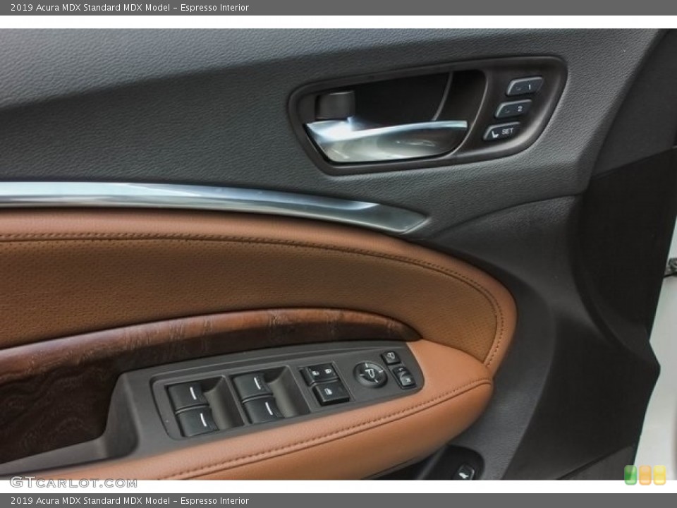 Espresso Interior Controls for the 2019 Acura MDX  #128921155