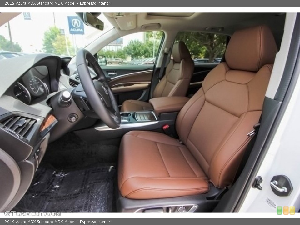 Espresso Interior Front Seat for the 2019 Acura MDX  #128921176