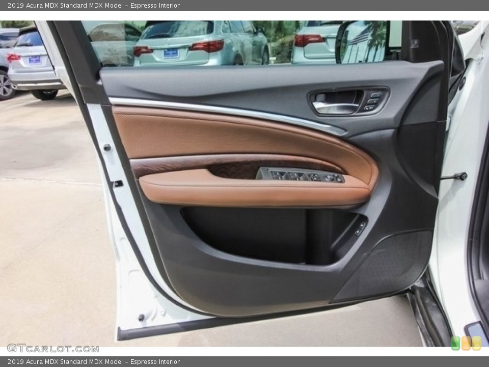 Espresso Interior Door Panel for the 2019 Acura MDX  #128921182