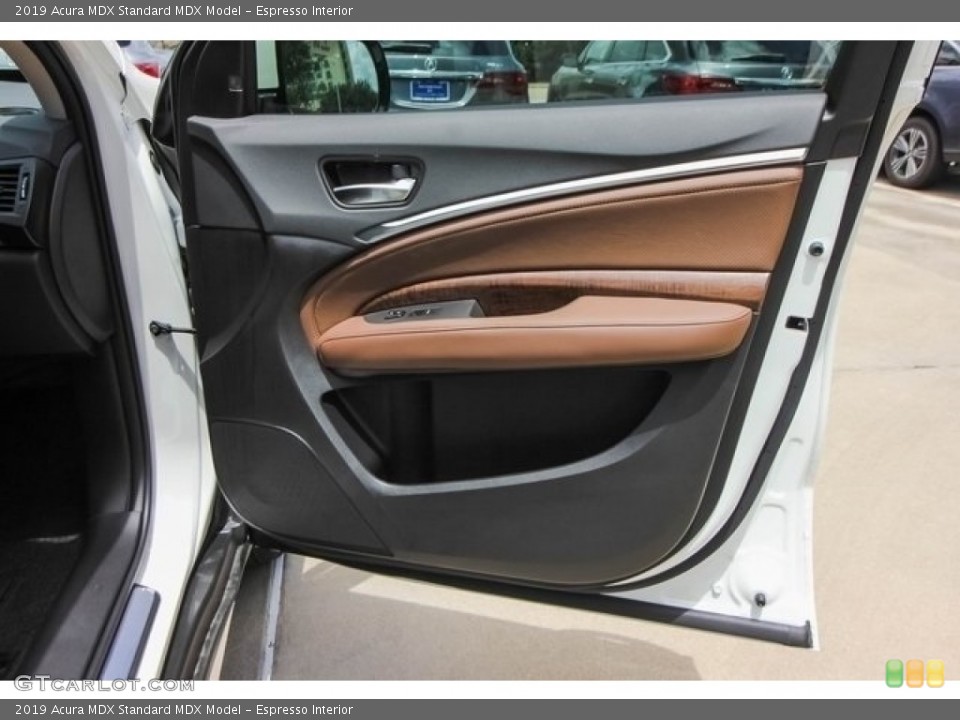 Espresso Interior Door Panel for the 2019 Acura MDX  #128921221