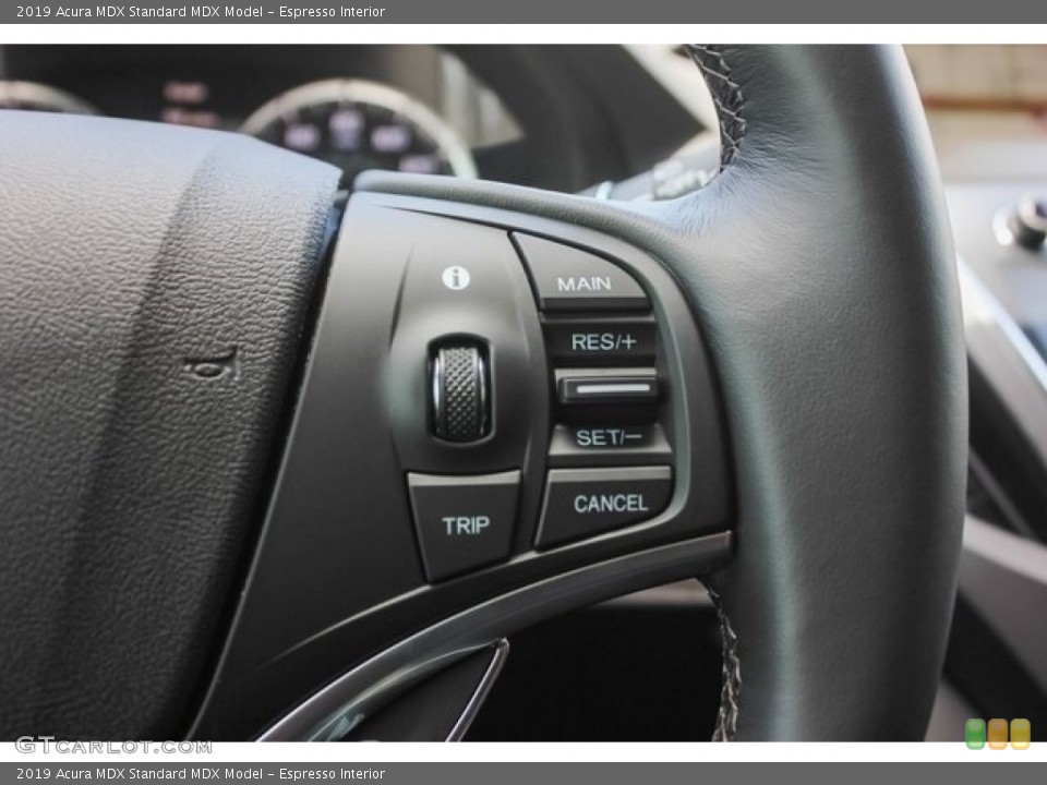 Espresso Interior Steering Wheel for the 2019 Acura MDX  #128921287