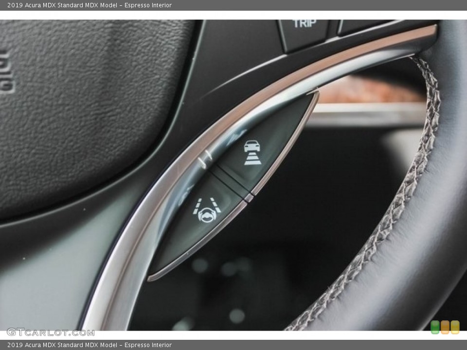 Espresso Interior Steering Wheel for the 2019 Acura MDX  #128921293