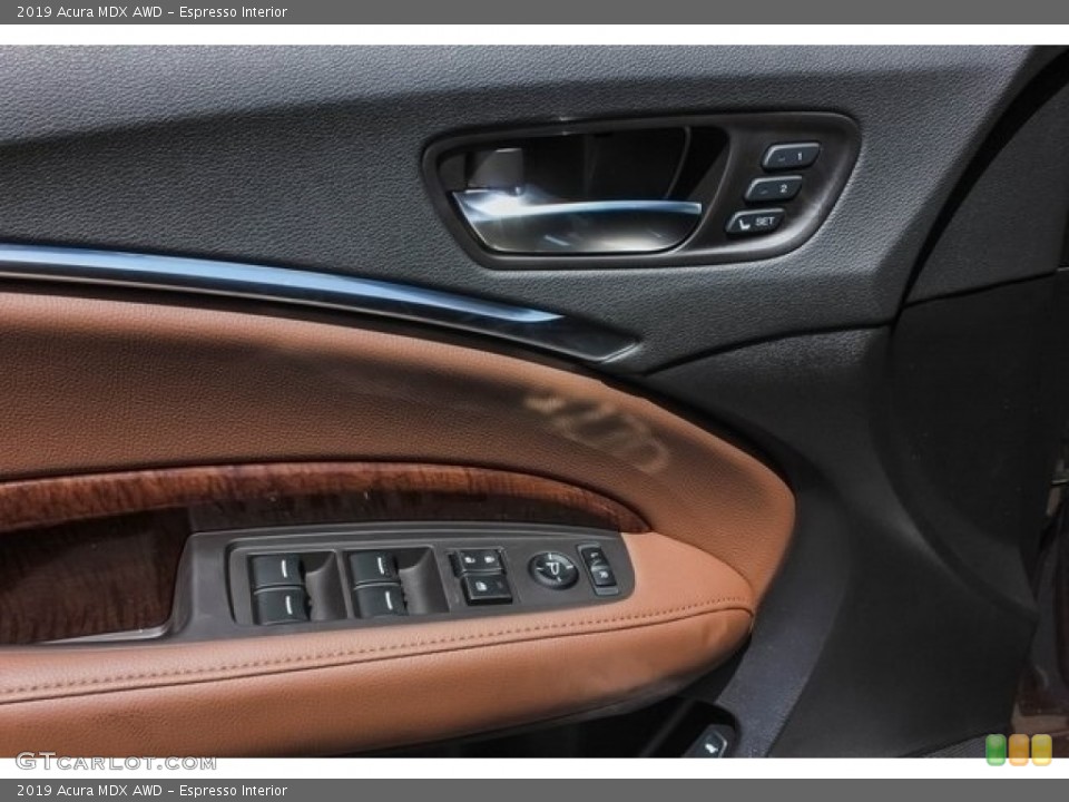 Espresso Interior Controls for the 2019 Acura MDX AWD #128921365
