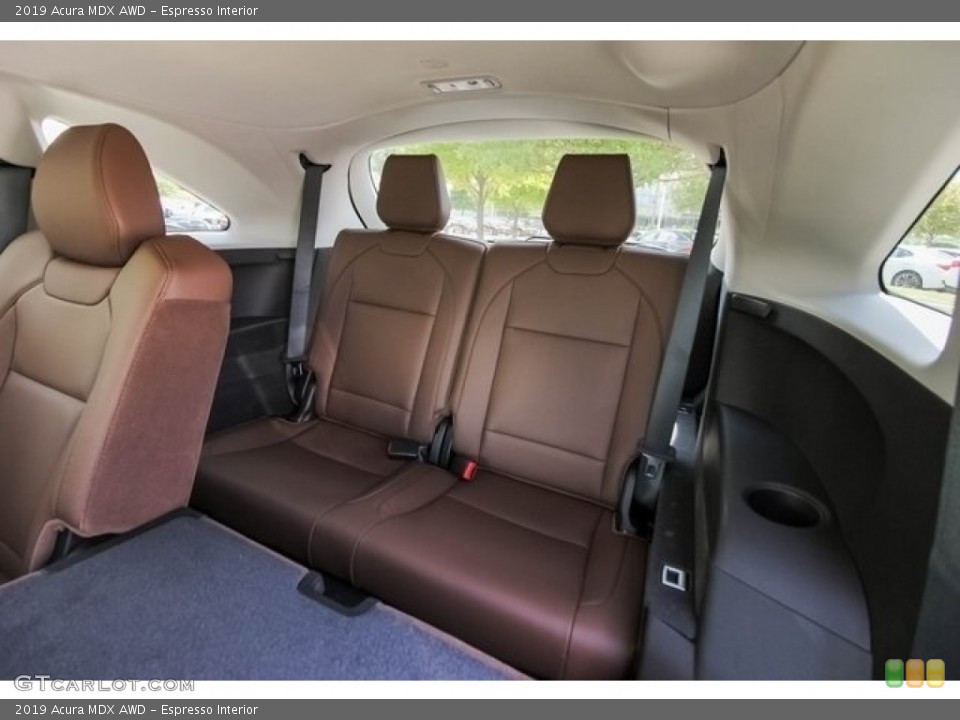 Espresso Interior Rear Seat for the 2019 Acura MDX AWD #128921401