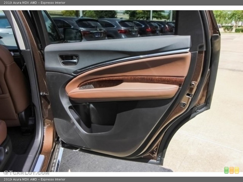 Espresso Interior Door Panel for the 2019 Acura MDX AWD #128921416