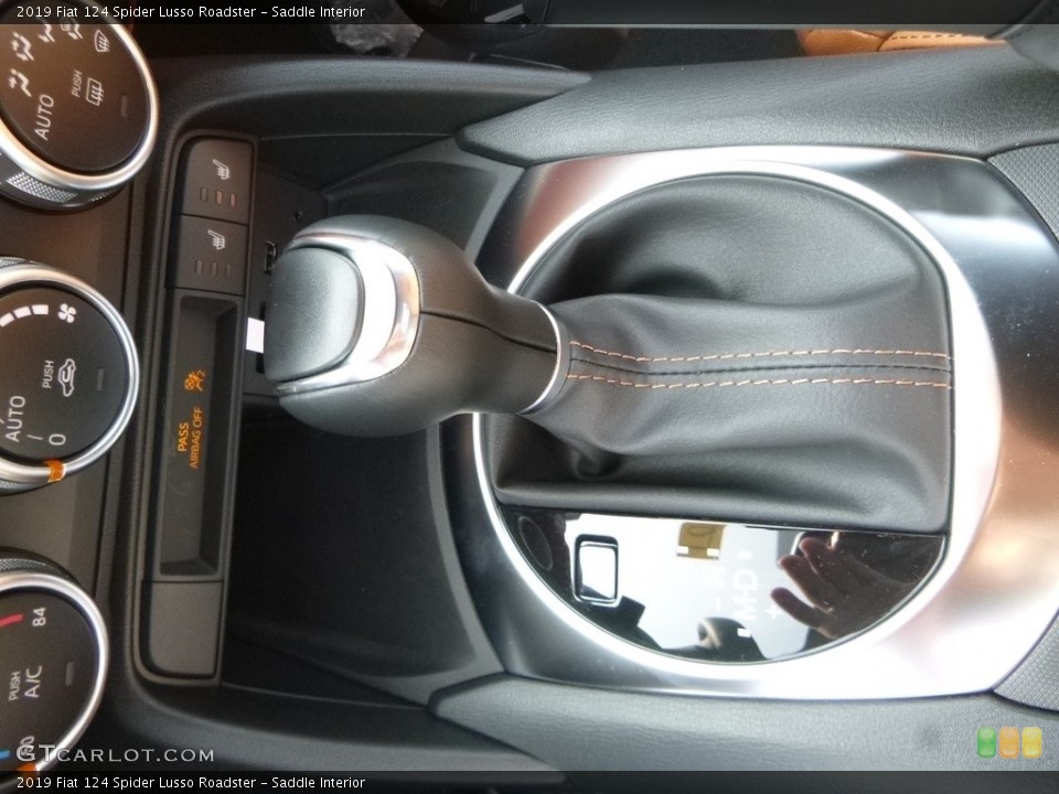 Saddle Interior Transmission for the 2019 Fiat 124 Spider Lusso Roadster #128930310