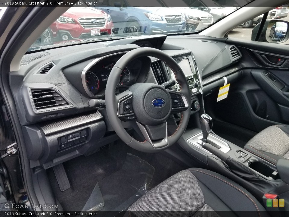 Black Interior Photo for the 2019 Subaru Crosstrek 2.0i Premium #128937936