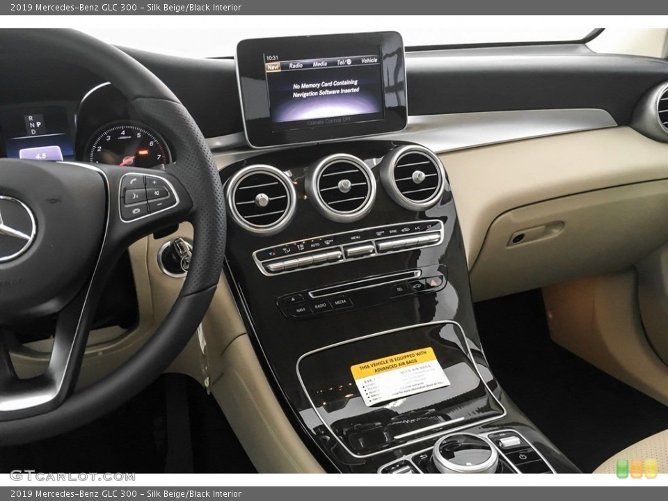 Silk Beige/Black Interior Controls for the 2019 Mercedes-Benz GLC 300 #128943834