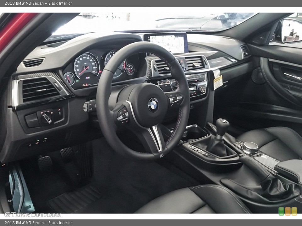 Black Interior Photo for the 2018 BMW M3 Sedan #128953344