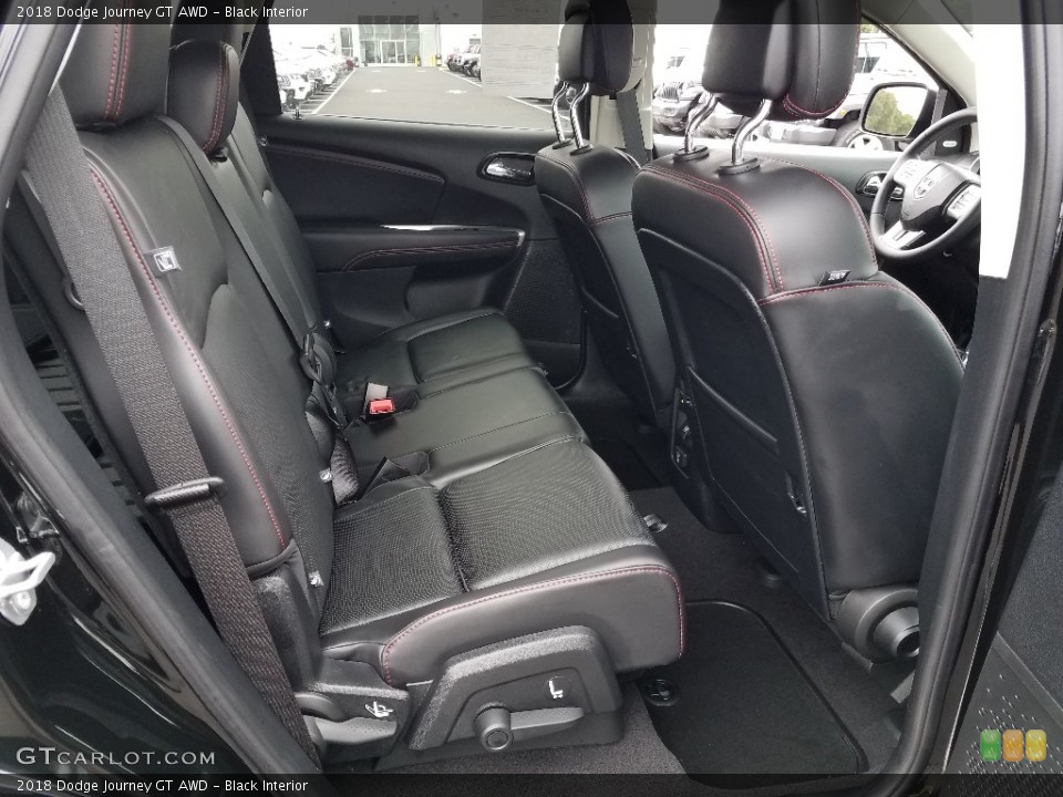 Black Interior Rear Seat for the 2018 Dodge Journey GT AWD #128961675