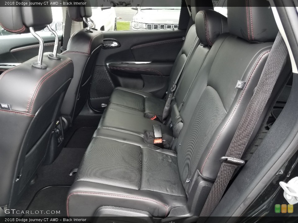 Black Interior Rear Seat for the 2018 Dodge Journey GT AWD #128961870