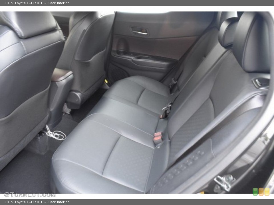 Black Interior Rear Seat for the 2019 Toyota C-HR XLE #128968033