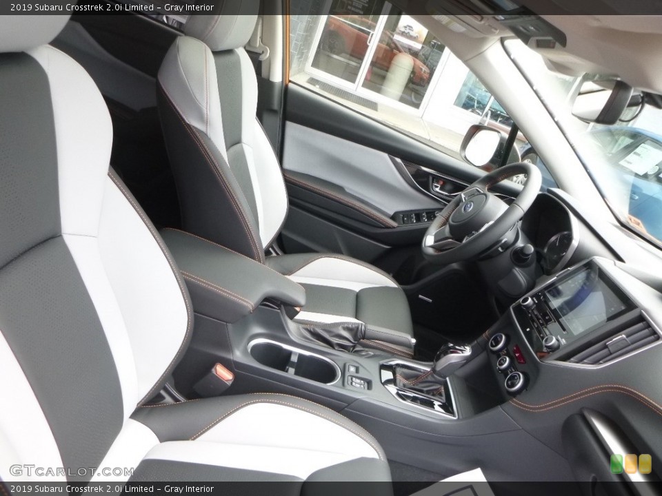 Gray Interior Front Seat for the 2019 Subaru Crosstrek 2.0i Limited #128969266