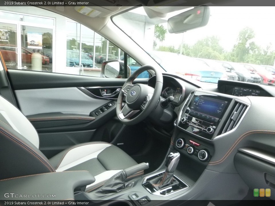 Gray Interior Front Seat for the 2019 Subaru Crosstrek 2.0i Limited #128969296