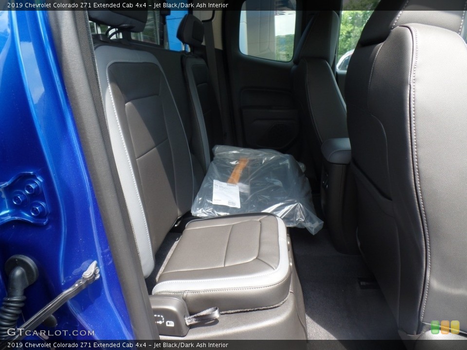 Jet Black/Dark Ash Interior Rear Seat for the 2019 Chevrolet Colorado Z71 Extended Cab 4x4 #128980606