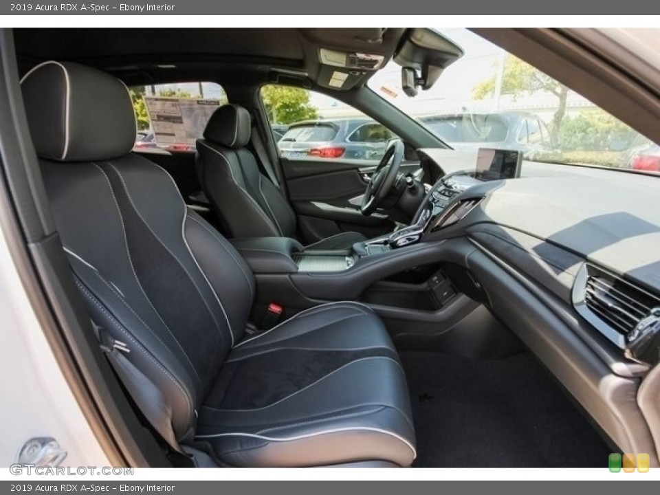 Ebony Interior Front Seat for the 2019 Acura RDX A-Spec #128986030