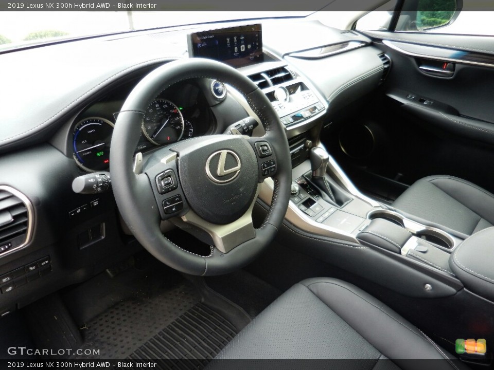 Black Interior Photo for the 2019 Lexus NX 300h Hybrid AWD #128987998