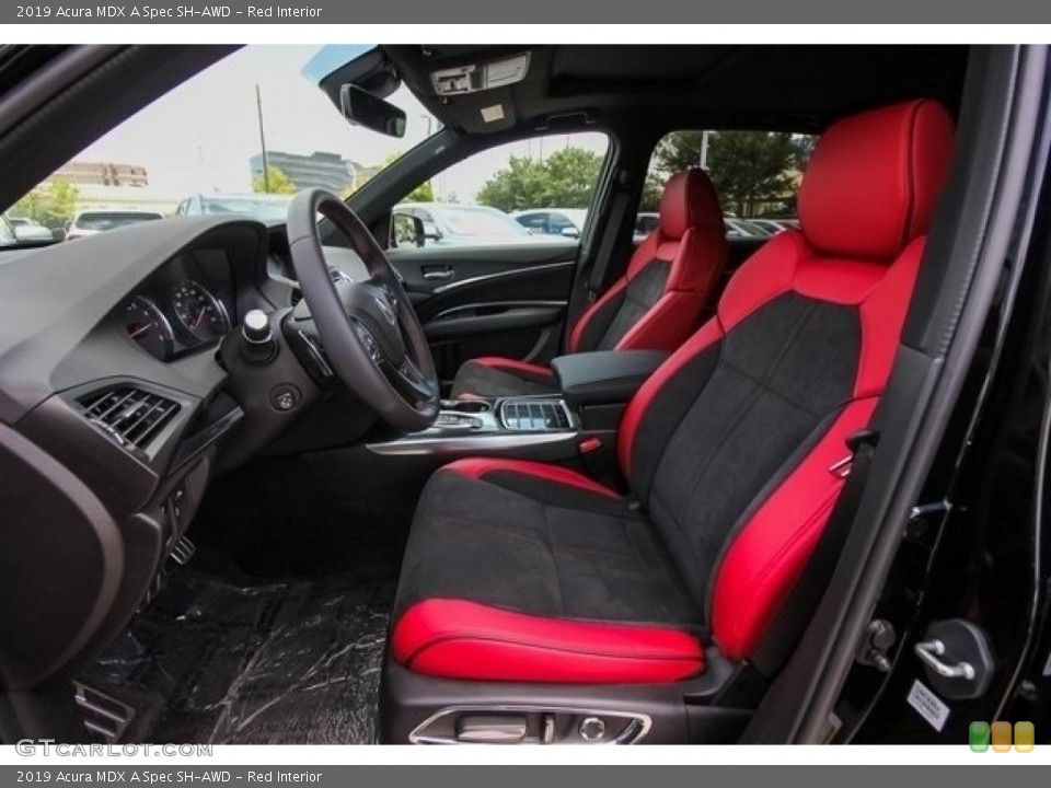 Red Interior Photo for the 2019 Acura MDX A Spec SH-AWD #128989114