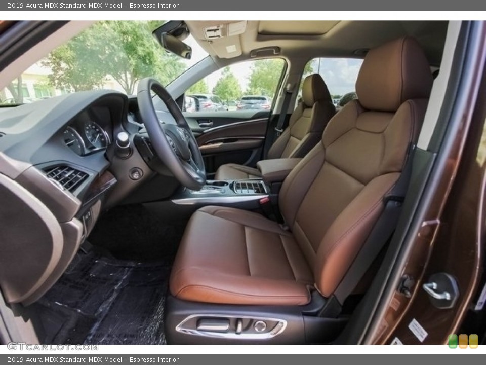 Espresso Interior Front Seat for the 2019 Acura MDX  #128990623