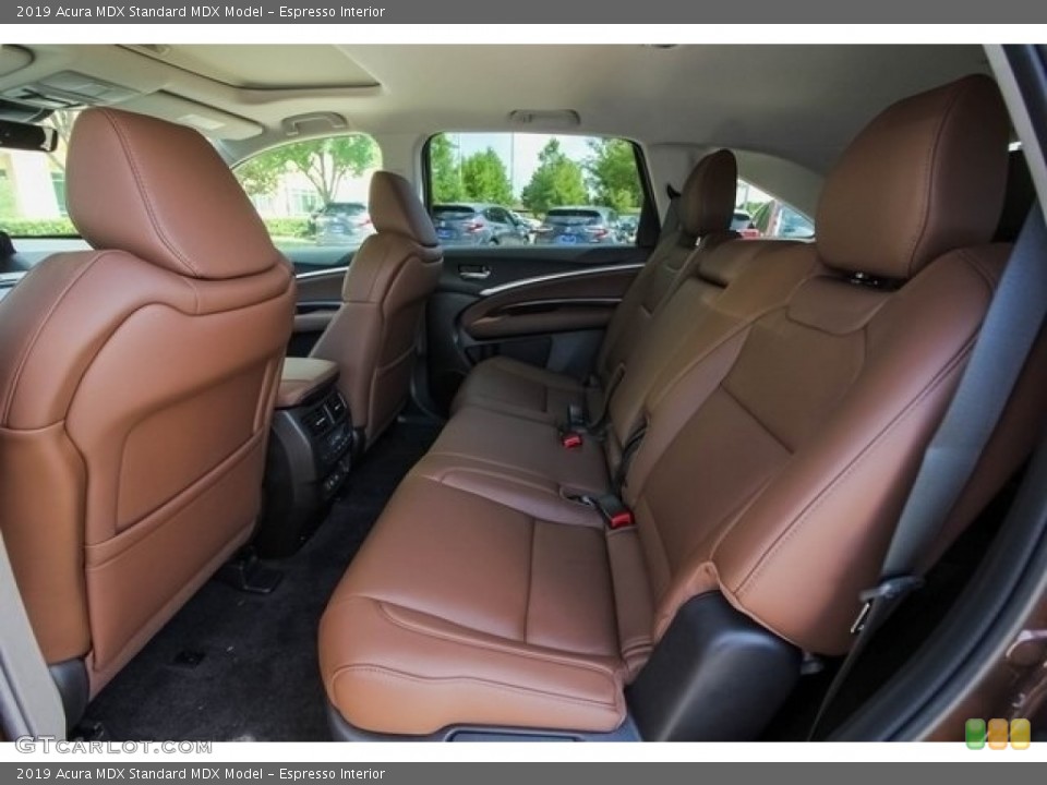Espresso Interior Rear Seat for the 2019 Acura MDX  #128990647