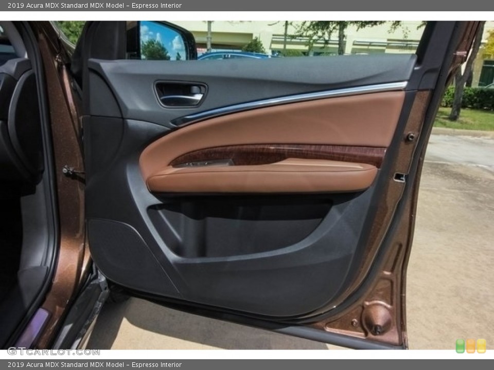 Espresso Interior Door Panel for the 2019 Acura MDX  #128990704