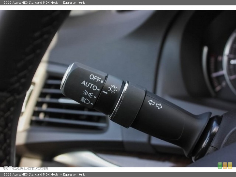 Espresso Interior Controls for the 2019 Acura MDX  #128990833