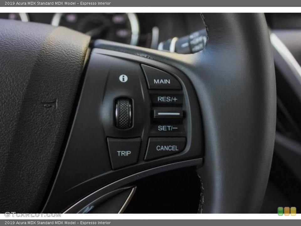 Espresso Interior Steering Wheel for the 2019 Acura MDX  #128990857