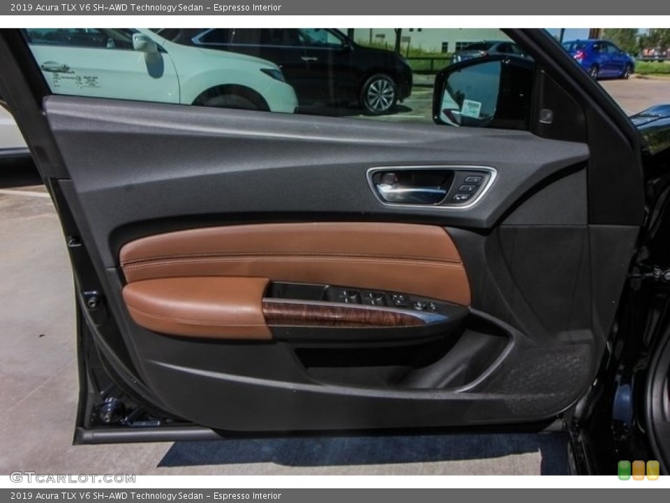 Espresso Interior Door Panel for the 2019 Acura TLX V6 SH-AWD Technology Sedan #128993140
