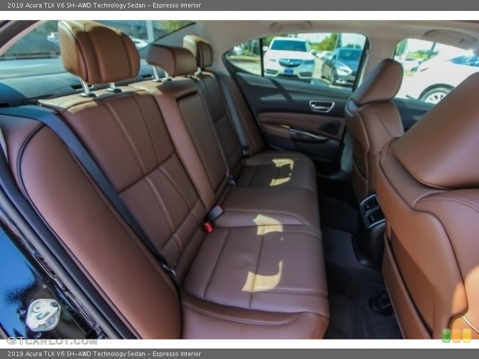 Espresso Interior Rear Seat for the 2019 Acura TLX V6 SH-AWD Technology Sedan #128993200