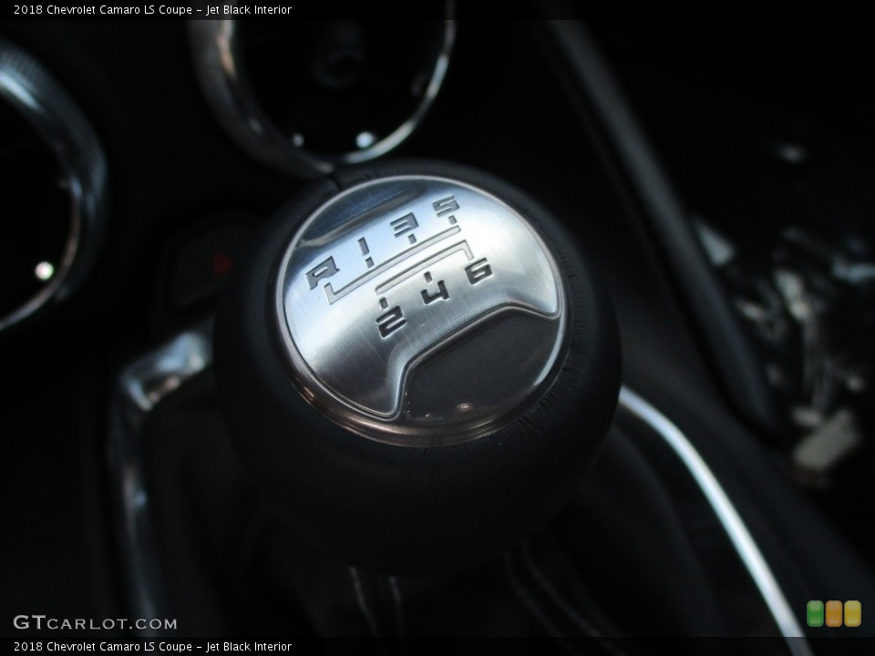 Jet Black Interior Transmission for the 2018 Chevrolet Camaro LS Coupe #128995330