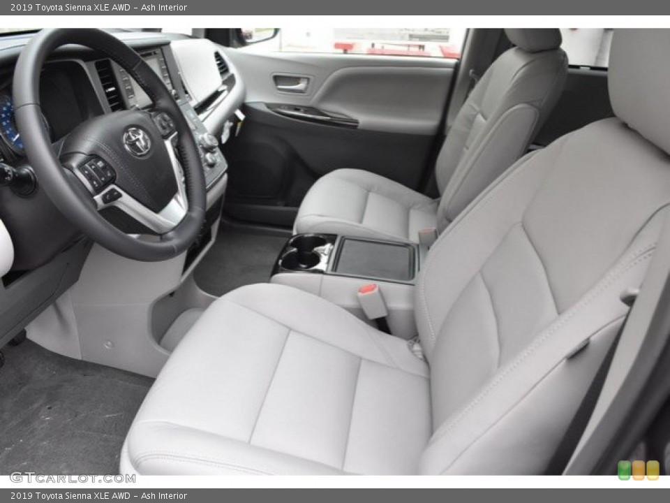 Ash Interior Front Seat for the 2019 Toyota Sienna XLE AWD #129001056