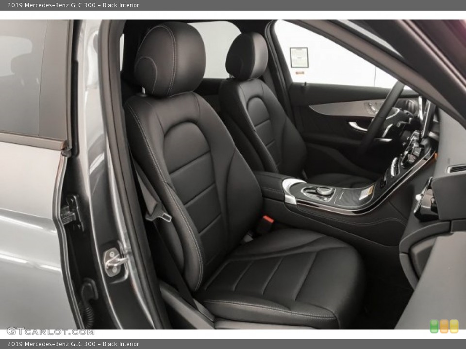 Black Interior Front Seat for the 2019 Mercedes-Benz GLC 300 #129015978