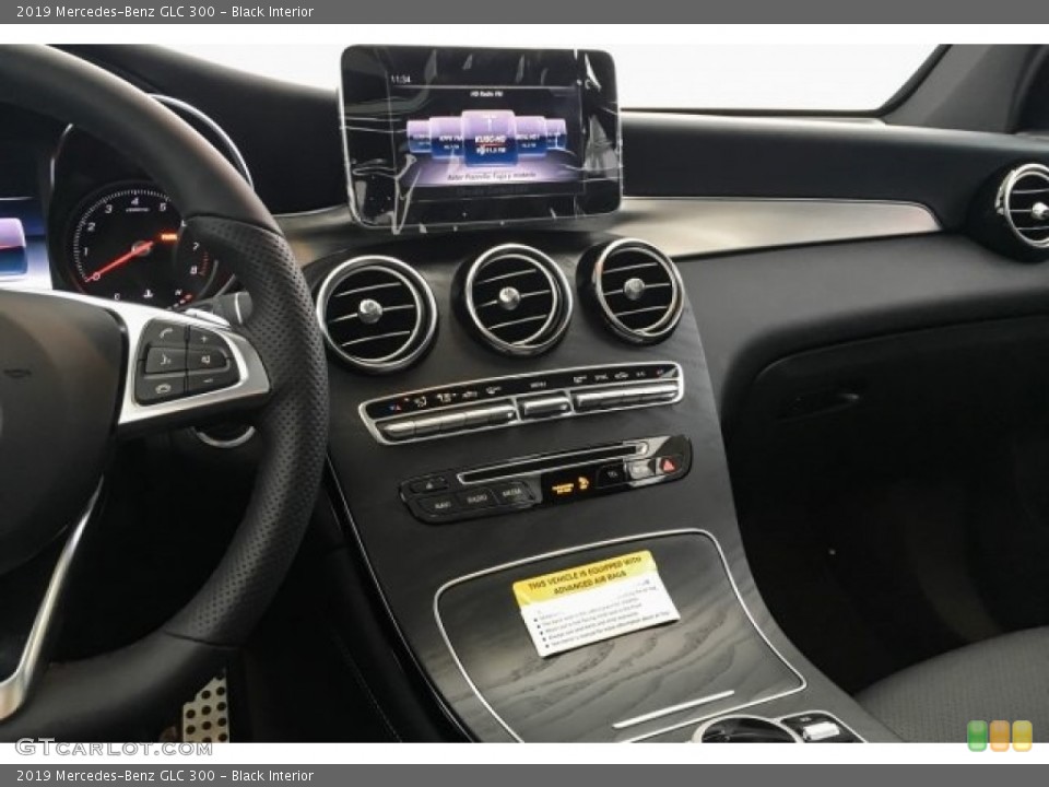 Black Interior Controls for the 2019 Mercedes-Benz GLC 300 #129015984
