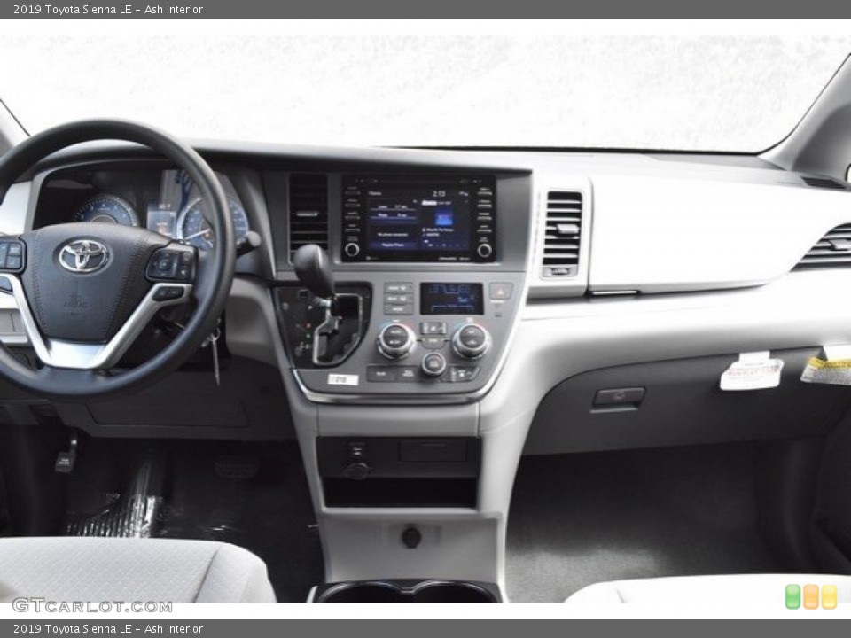 Ash Interior Dashboard for the 2019 Toyota Sienna LE #129021555