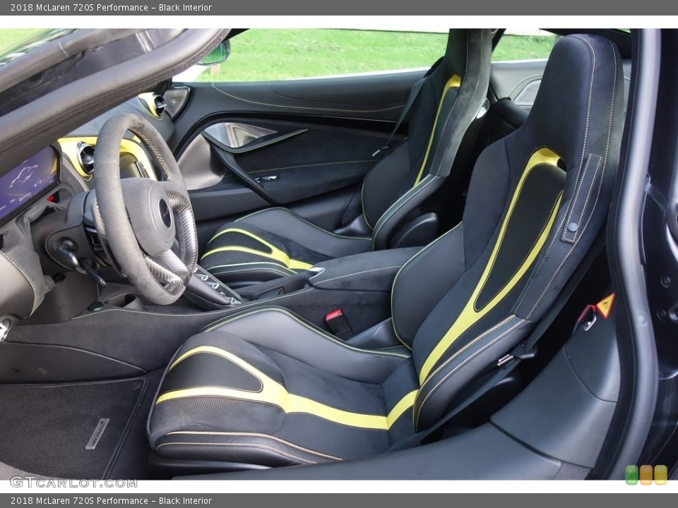 Black Interior Front Seat for the 2018 McLaren 720S Performance #129028035