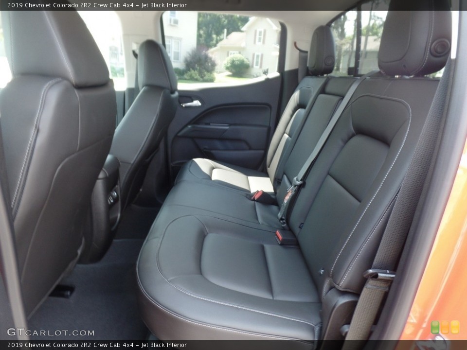 Jet Black Interior Rear Seat for the 2019 Chevrolet Colorado ZR2 Crew Cab 4x4 #129029230